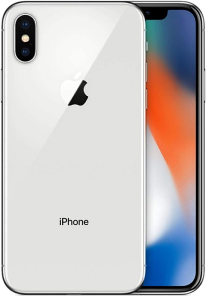 iPhone X 64GB Silver A Grade Unlocked - Excellent