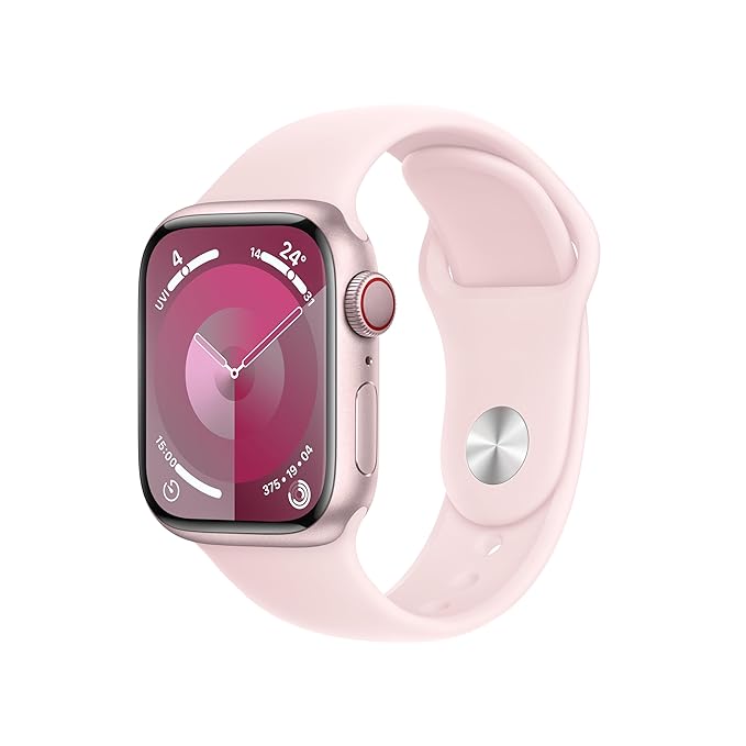 Apple Watch Series 9 41mm GPS + Cellular - Pink - Unlocked - A ...