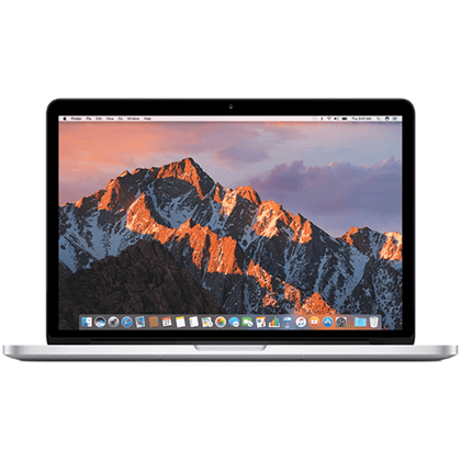 MacBook Pro Retina 13.3 - inch (2015) - Core i5 16GB SSD 256GB Silver Grade B / Good