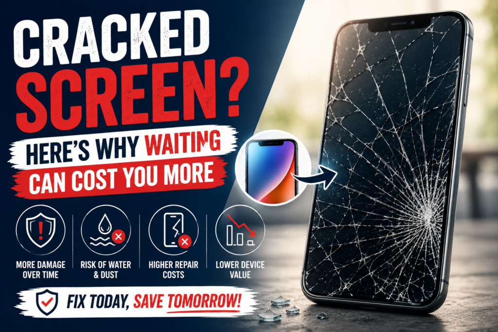 cracked screen