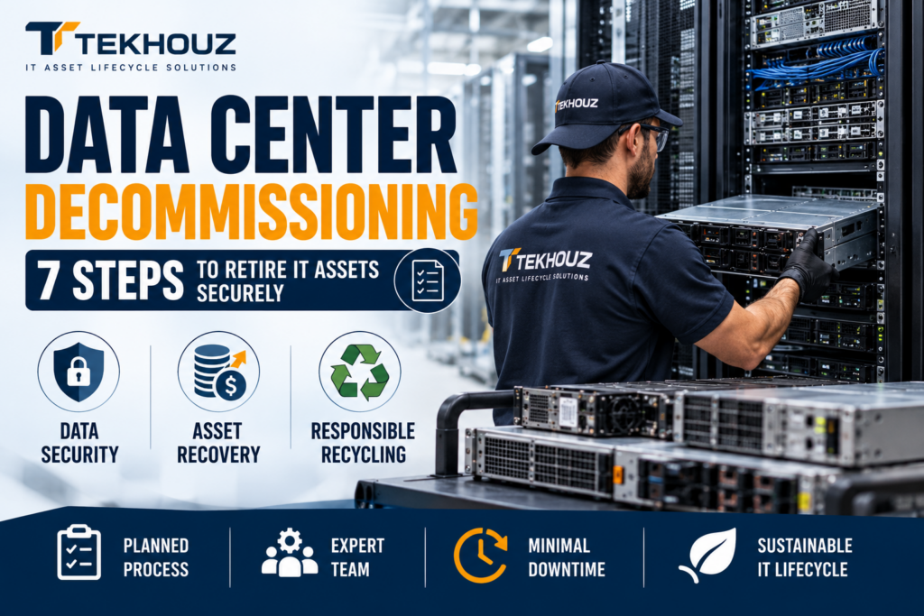 data center decommissioning 7 steps
